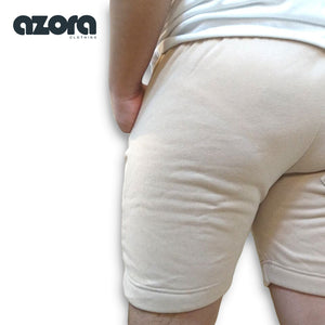 AZORA Men Sweat Short Plain