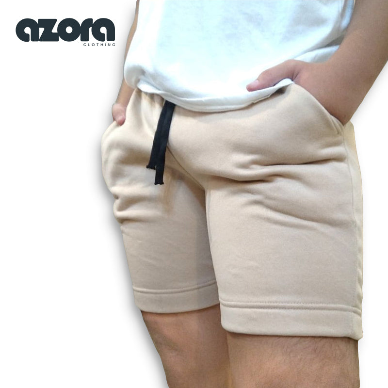 AZORA Men Sweat Short Plain