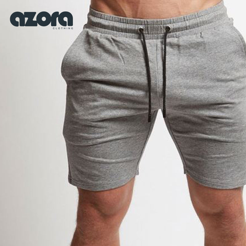 AZORA Men Sweat Short Plain