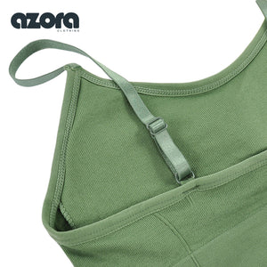 AZORA Sporty Crop Top Bra