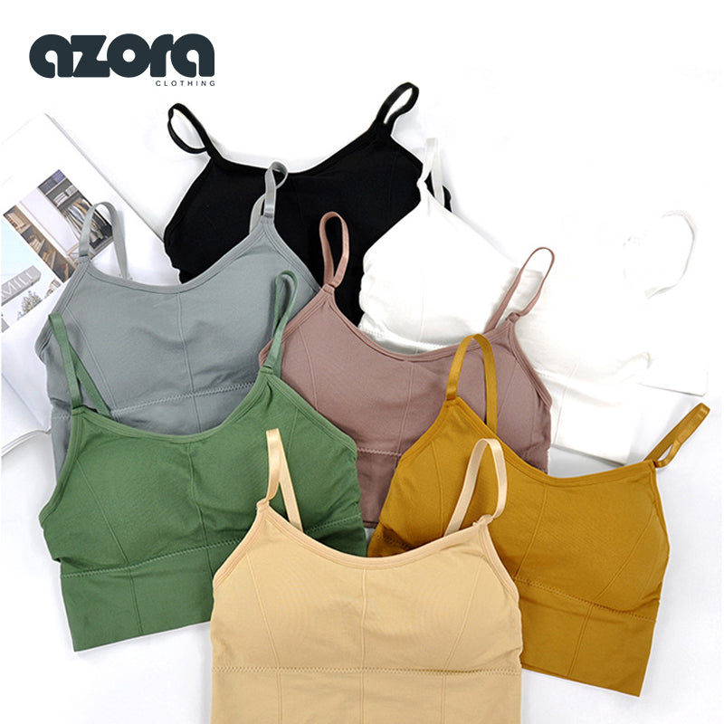 AZORA Sporty Crop Top Bra